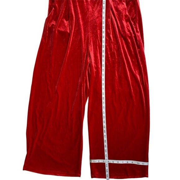 Reindeer Ugly Christmas Party Jumpsuit Women's XXL 2XL Red Black Green‎ NEW - Picture 4 of 11